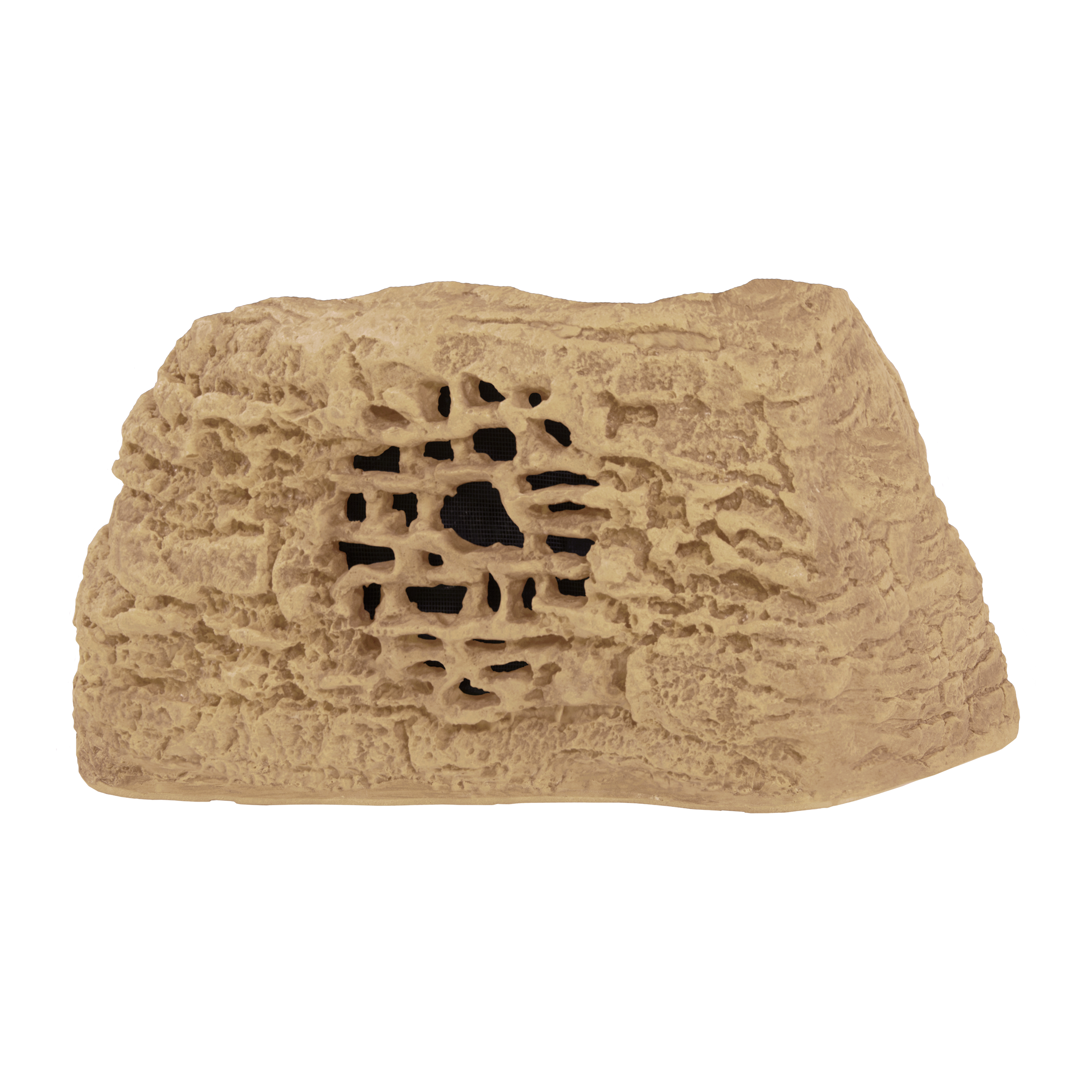 6 1/2" single point stereol outdoor rock speaker-SANDSTONE